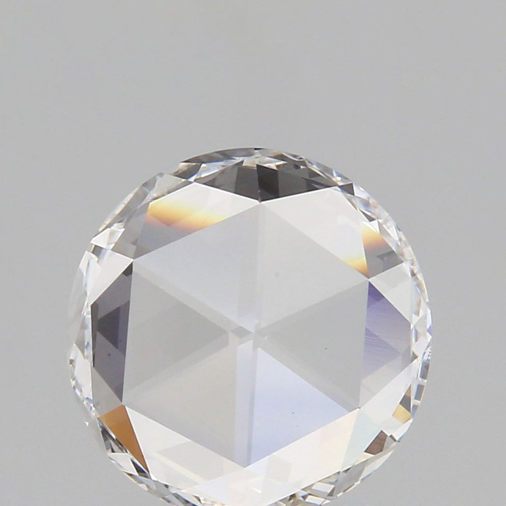 0.97ct | D/VS2 Round Shape Rose Cut Diamond (GIA) - Modern Rustic Diamond