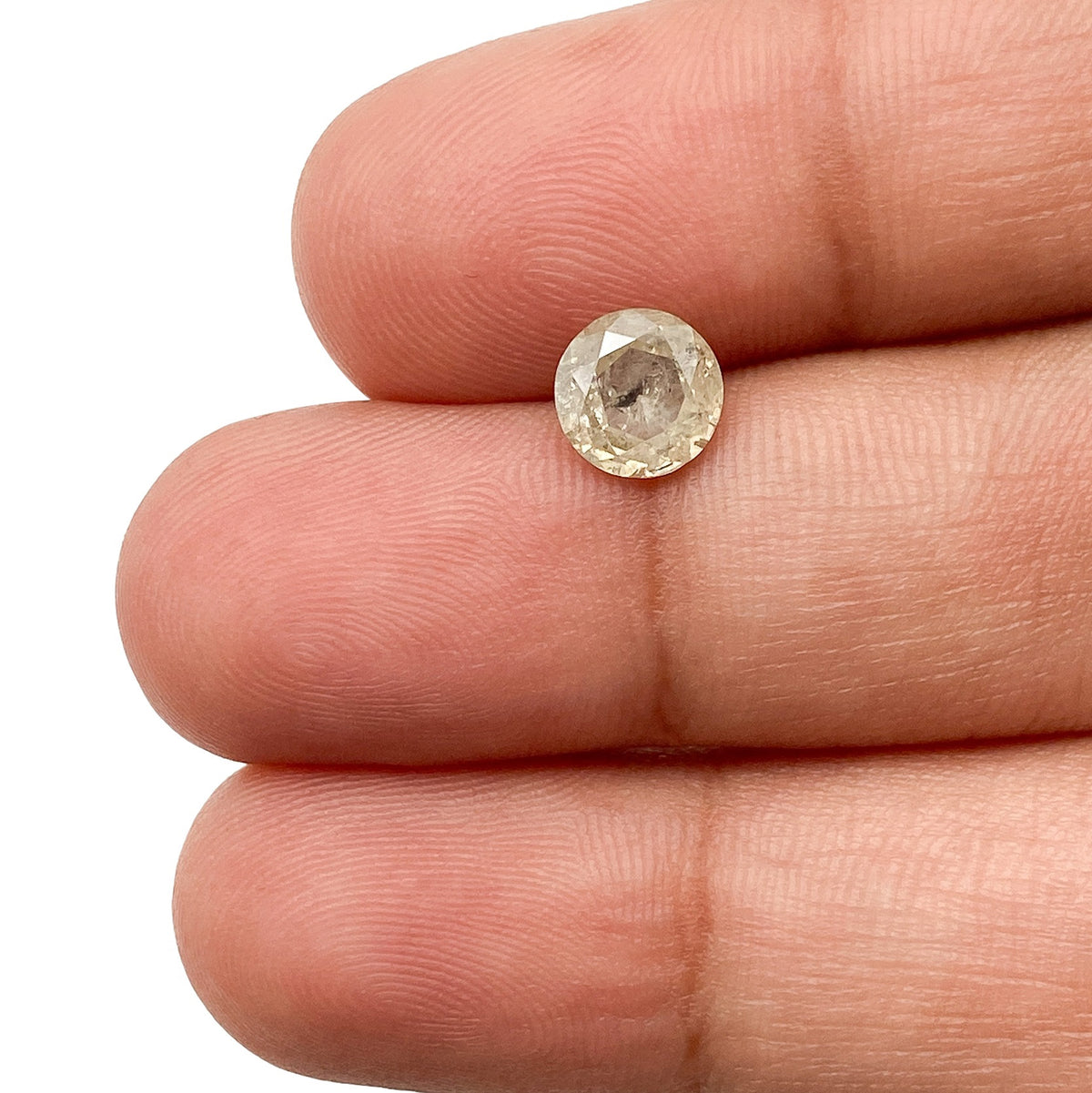 0.97ct | Rustic  Round Shape Brilliant Cut Diamond - Modern Rustic Diamond