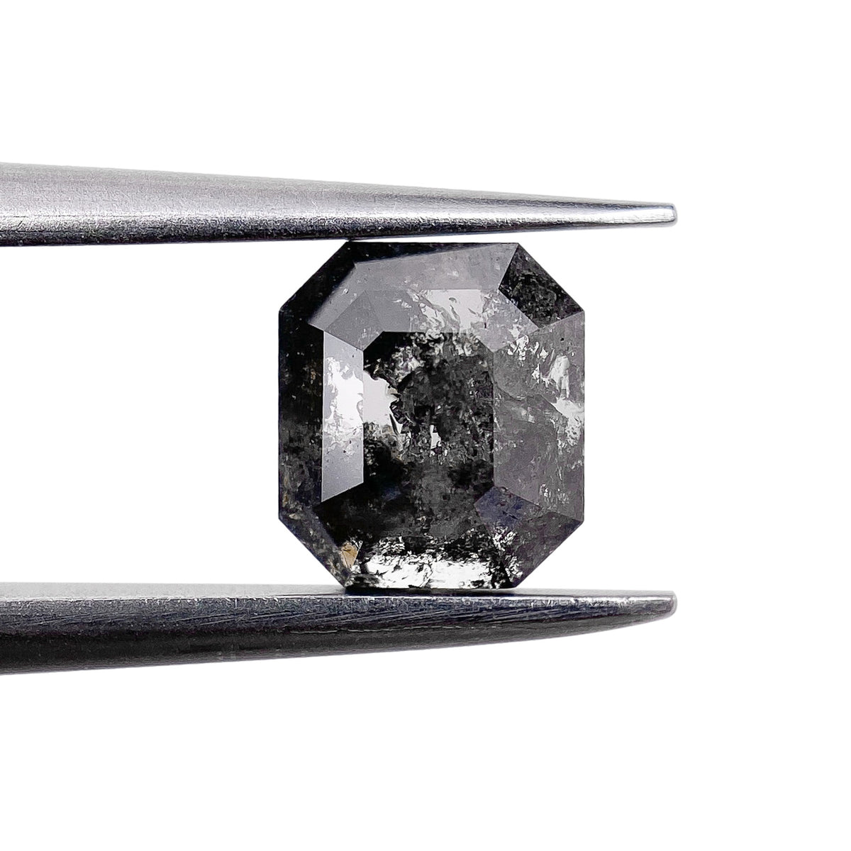 0.97ct | Rustic  Asscher Shape Step Cut Diamond - Modern Rustic Diamond