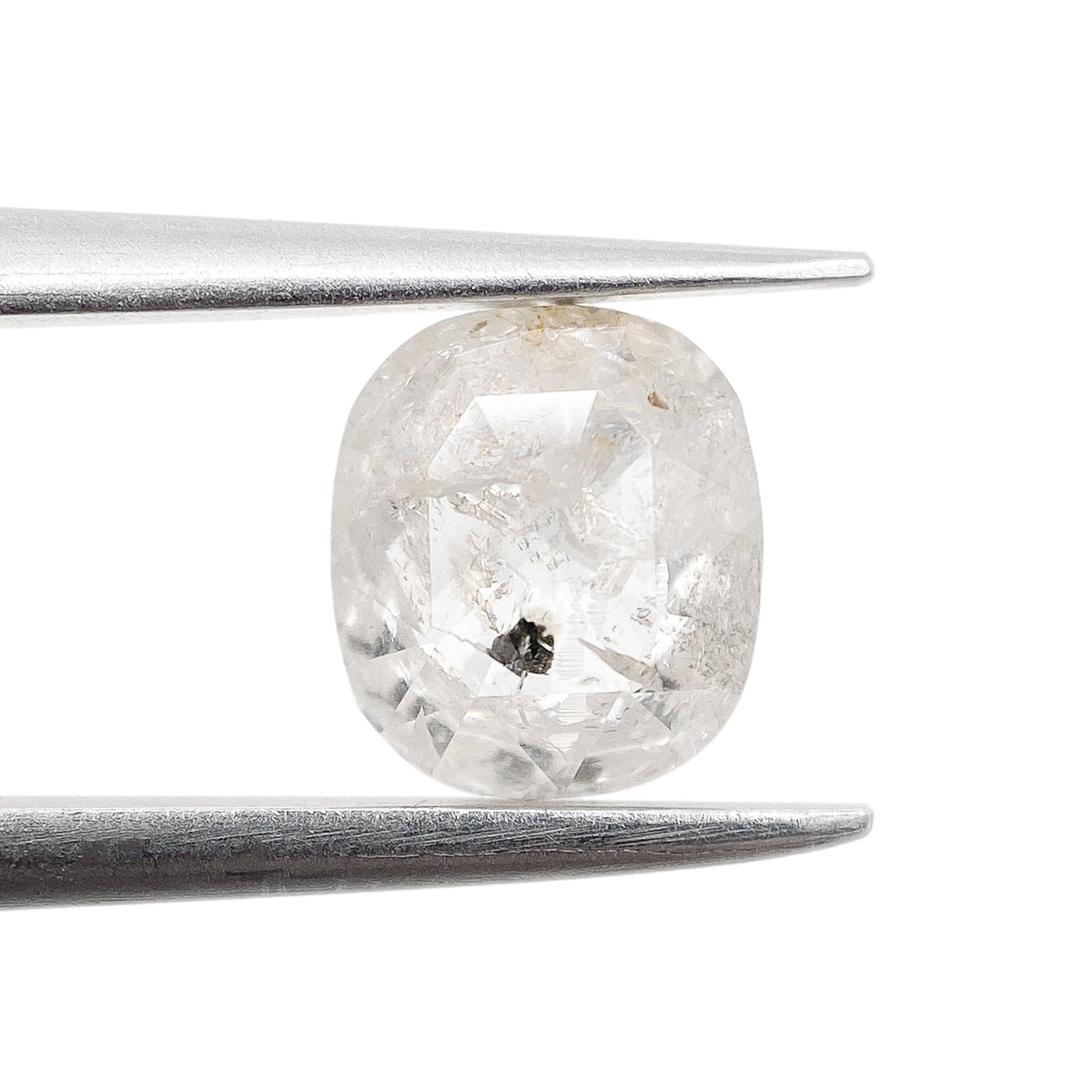 0.97ct | Rustic  Cushion Shape Rose Cut Diamond - Modern Rustic Diamond