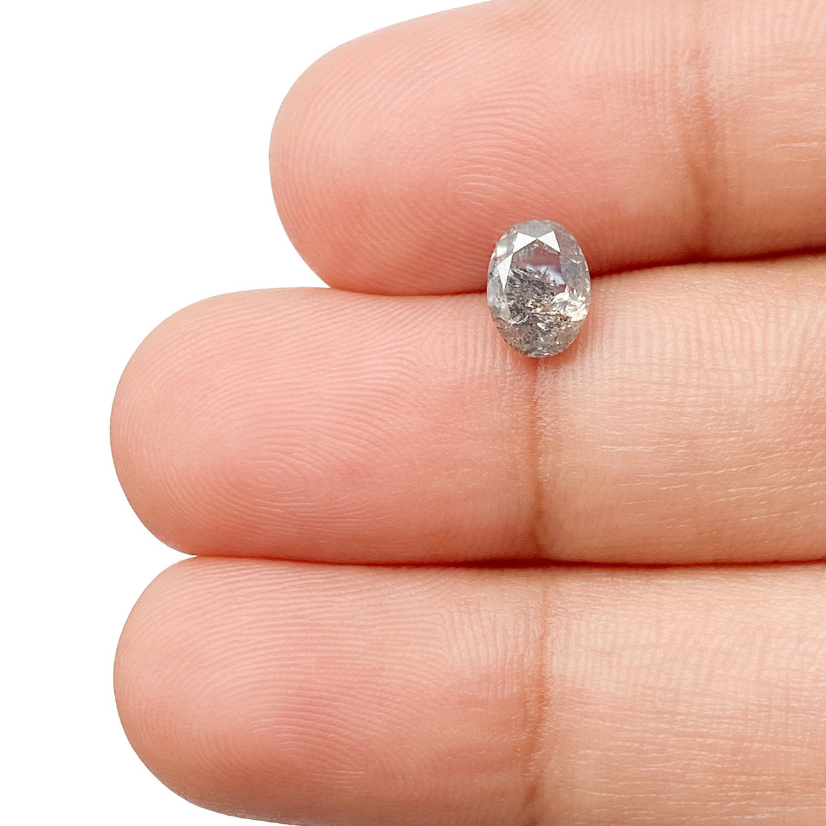0.98ct | Rustic  Oval Shape Brilliant Cut Diamond - Modern Rustic Diamond