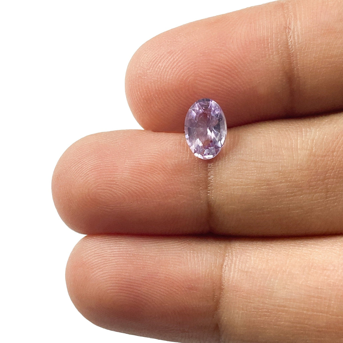 0.99ct | Brilliant Cut Oval Shape Purple Sapphire-Modern Rustic Diamond