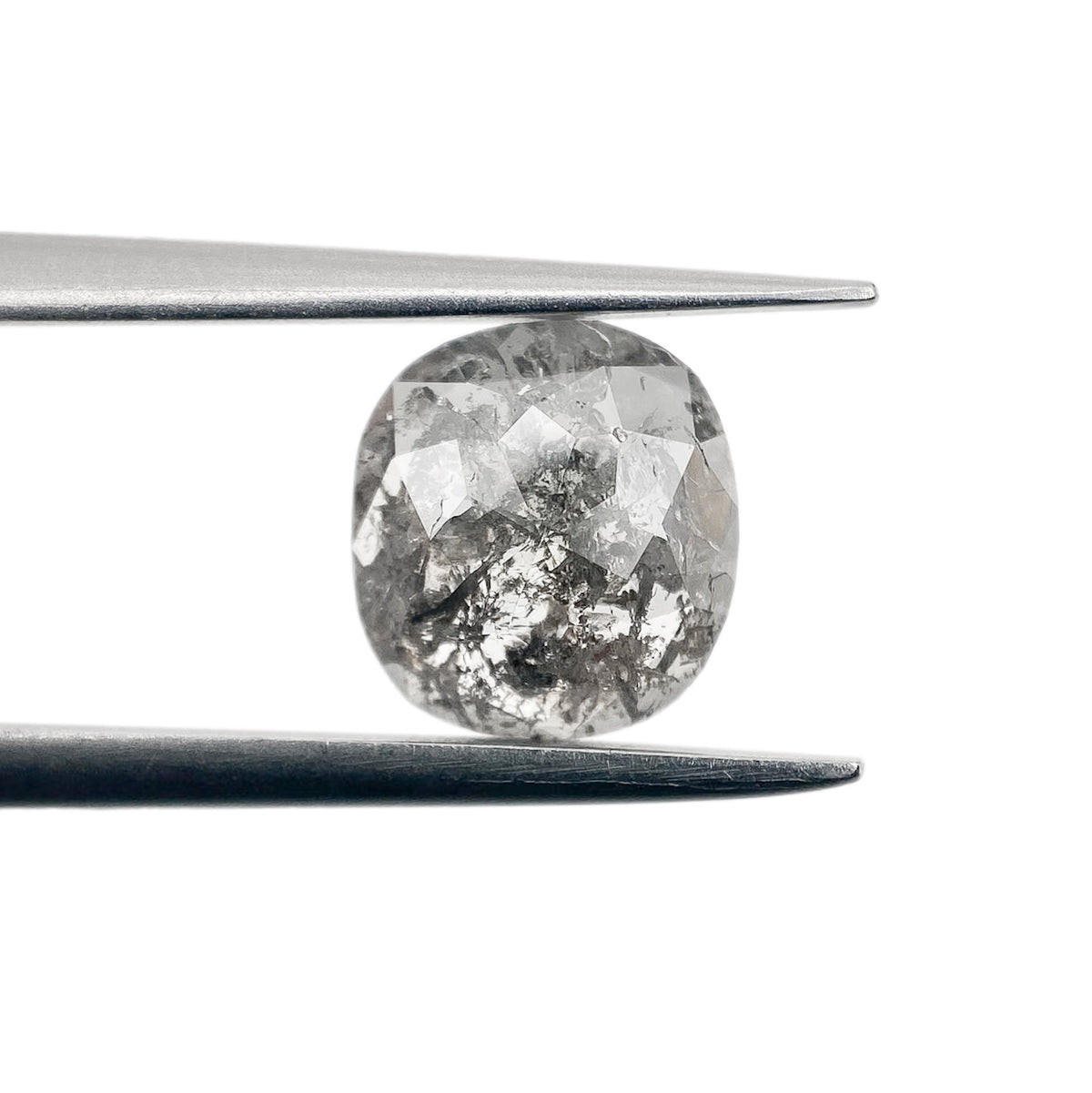 0.99ct | Rustic Cushion Shape Rose Cut Diamond - Modern Rustic Diamond