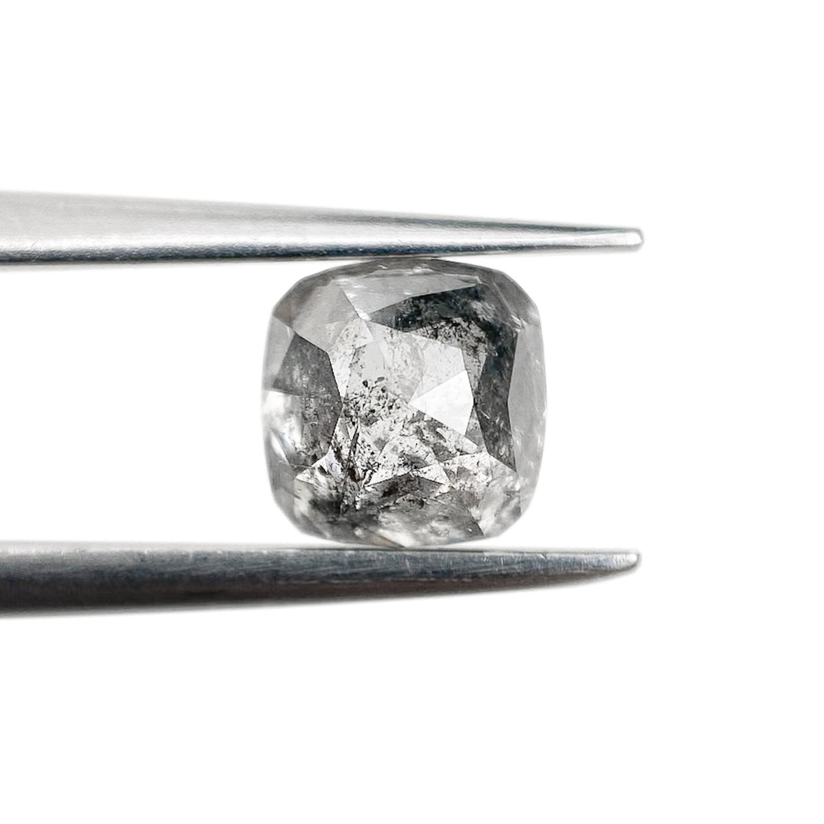 0.99ct | Rustic Cushion Shape Rose Cut Diamond - Modern Rustic Diamond