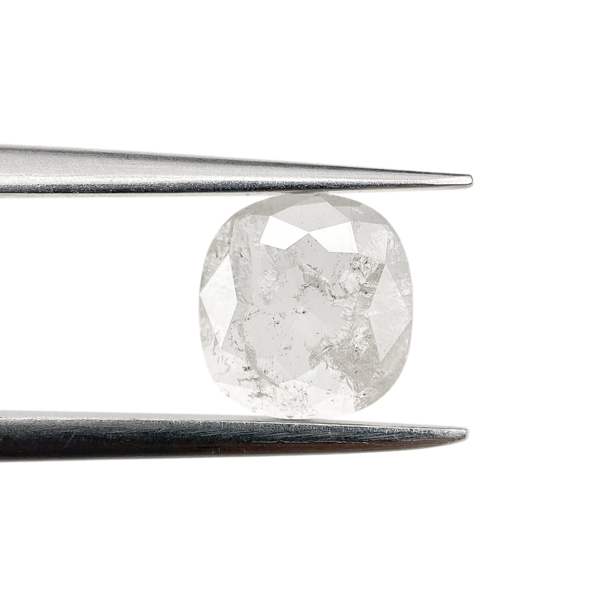 0.99ct | Rustic  Cushion Shape Rose Cut Diamond - Modern Rustic Diamond