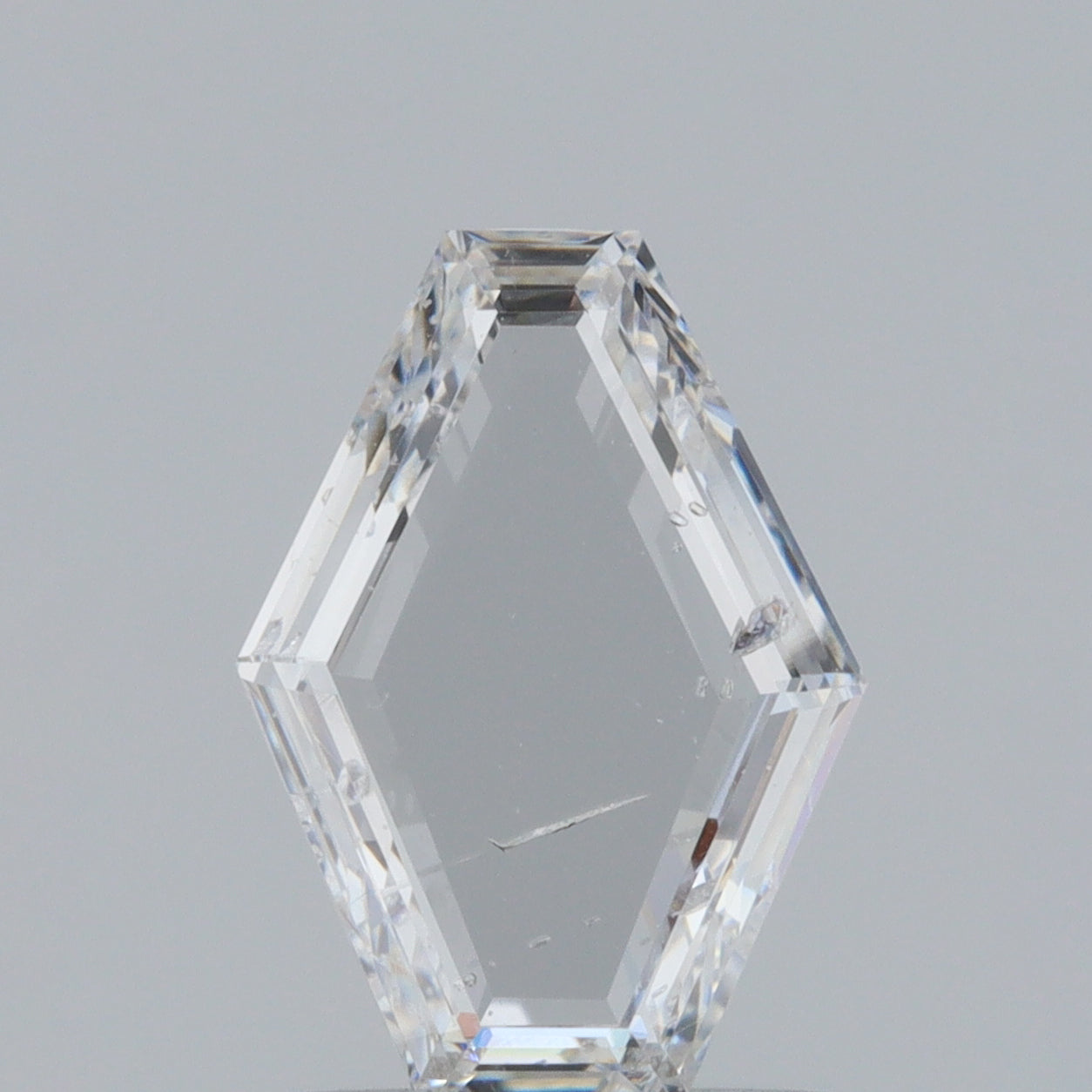 0.99ct | D/SI Lozenge Shape Portrait Cut Diamond - Modern Rustic Diamond