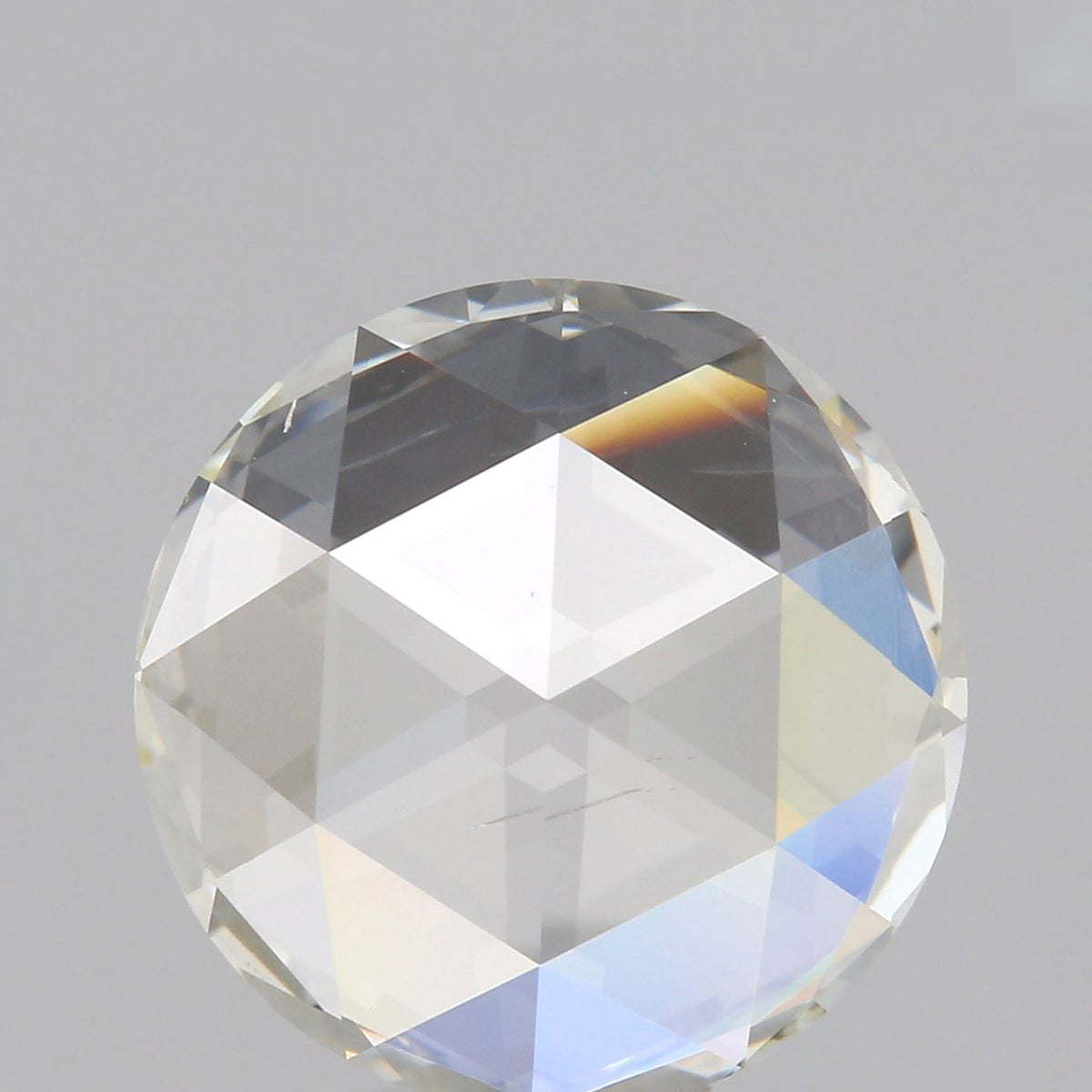 1.50ct | K/SI1 Round Shape Rose Cut Diamond (IGI) - Modern Rustic Diamond