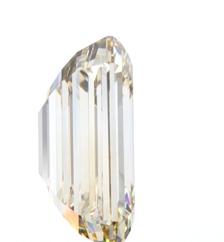 1.00ct | Champagne VVS Emerald Shape Step Cut Diamond - Modern Rustic Diamond