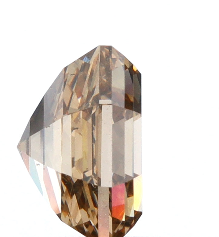 1.00ct | Champagne VVS Octagonal Shape Step Cut Diamond - Modern Rustic Diamond