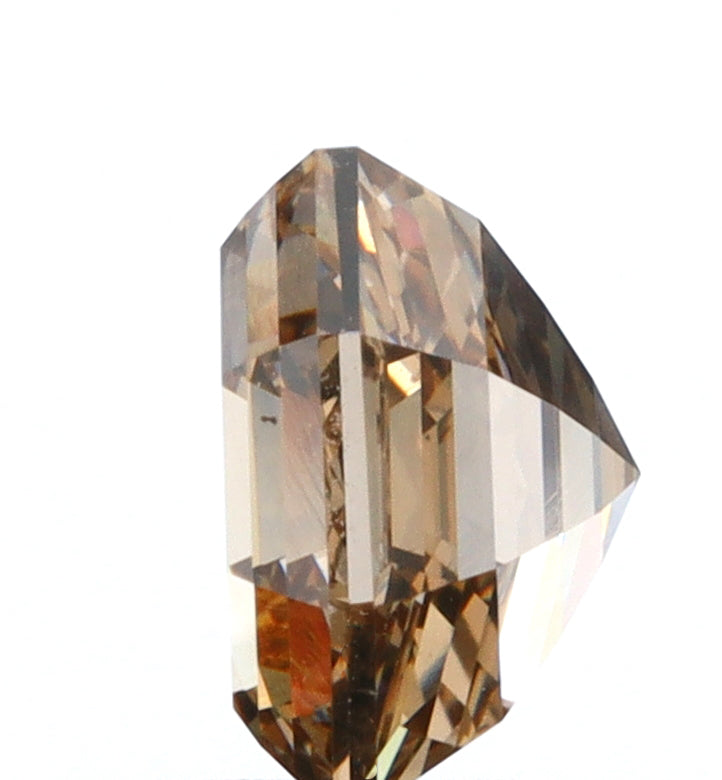 1.00ct | Champagne VVS Octagonal Shape Step Cut Diamond - Modern Rustic Diamond