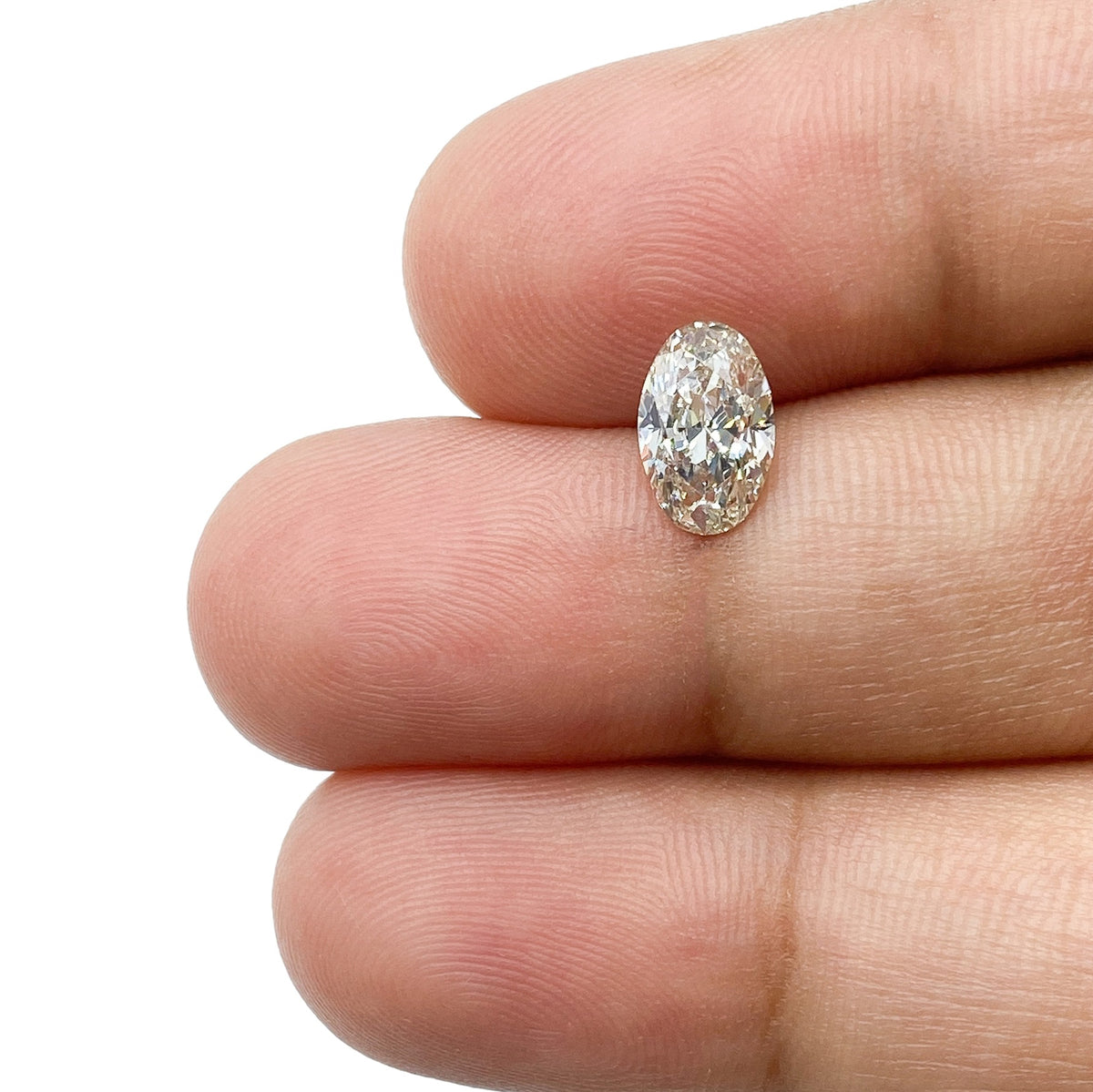 1.00ct | J-K/VVS Oval Shape Brilliant Cut Diamond - Modern Rustic Diamond