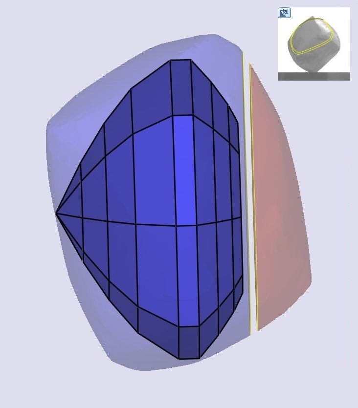 1.00ct | Light Color VVS Octagonal Shape Step Cut Diamond - Modern Rustic Diamond