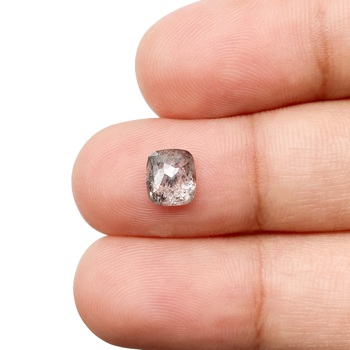 1.00ct | Rustic Cushion Shape Brilliant Cut Diamond - Modern Rustic Diamond