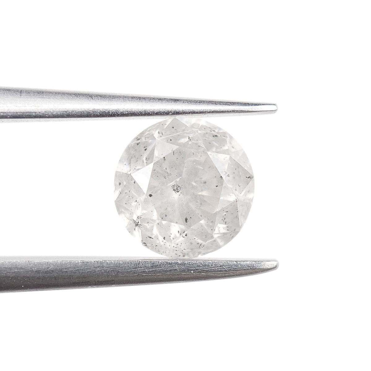 1.00ct | Rustic Round Shape Brilliant Cut Diamond - Modern Rustic Diamond