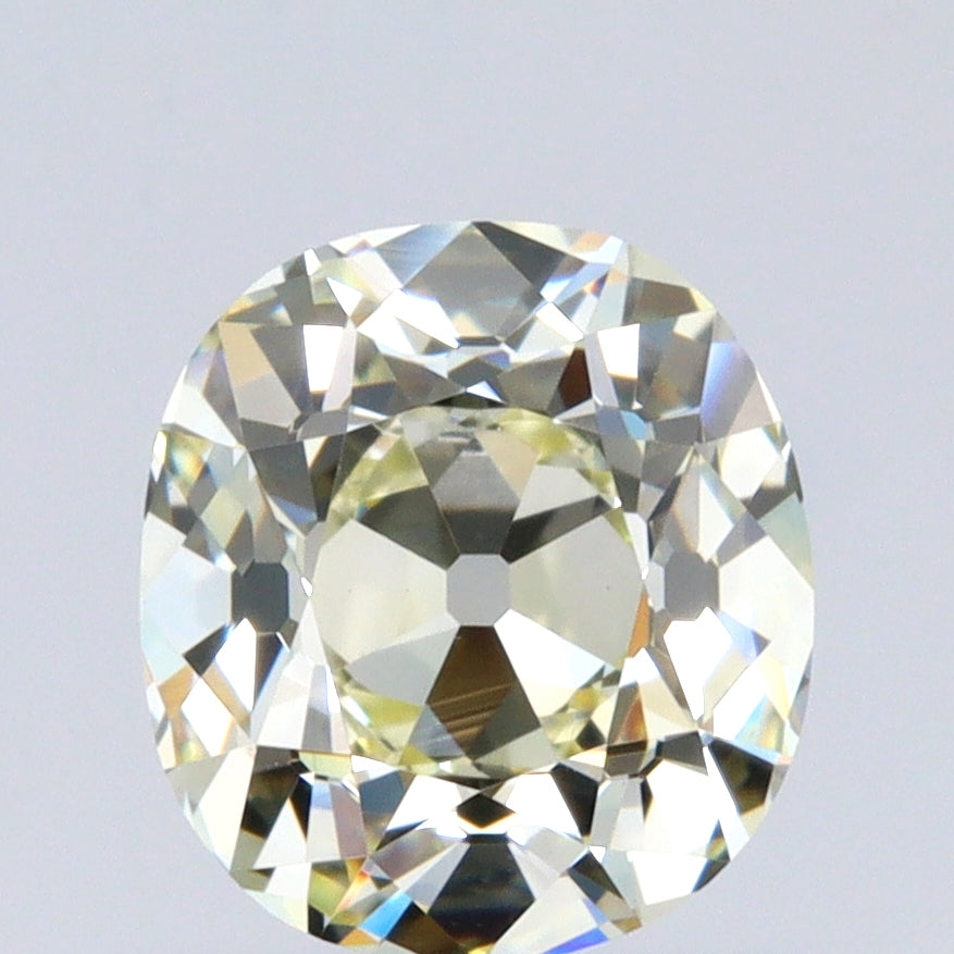 1.00ct | U-V/VS1 Cushion Shape Old Mine Cut Diamond (GIA) - Modern Rustic Diamond