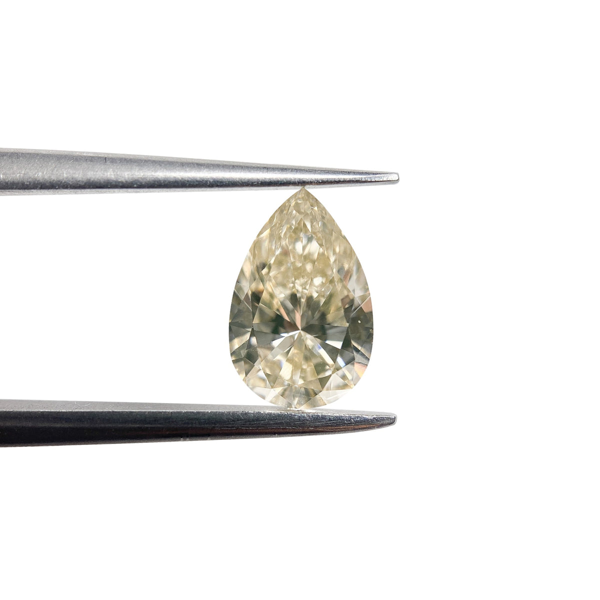 1.00ct | Champagne VS Pear Shape Brilliant Cut Diamond - Modern Rustic Diamond