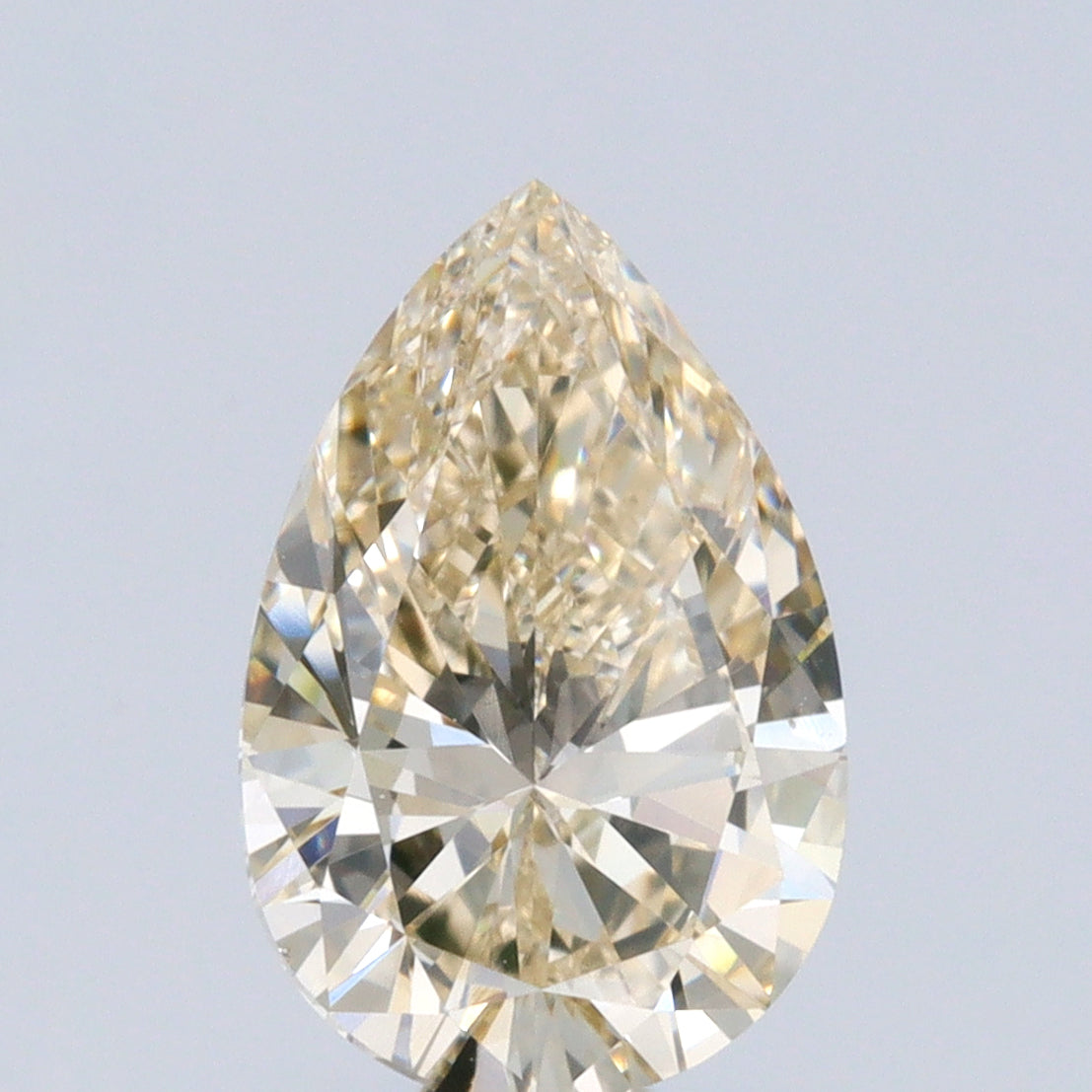 1.00ct | Champagne VS Pear Shape Brilliant Cut Diamond - Modern Rustic Diamond