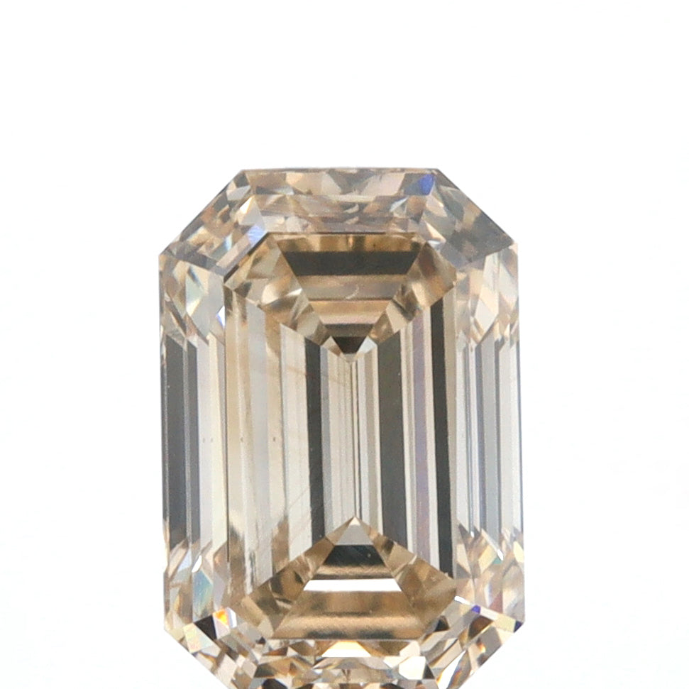 1.00ct | W-X/VS2 Emerald Shape Step Cut Diamond (GIA) - Modern Rustic Diamond