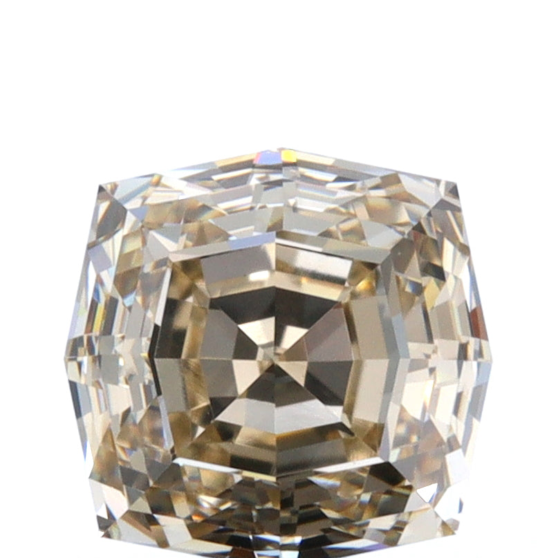 1.01ct | Champagne VVS Octagonal Shape Step Cut Diamond - Modern Rustic Diamond