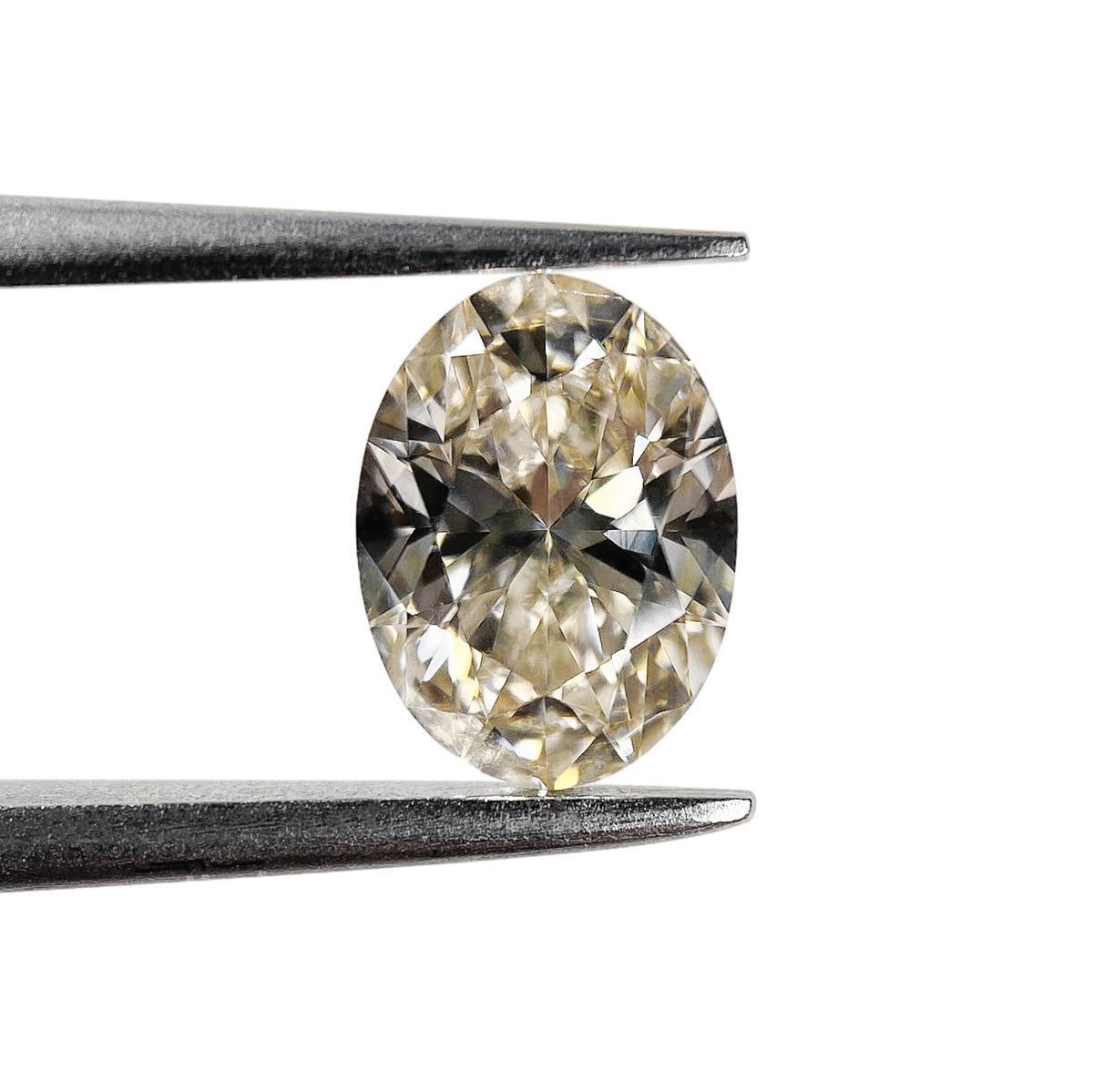 1.00ct | Champagne VS-SI Oval Shape Brilliant Cut Diamond - Modern Rustic Diamond