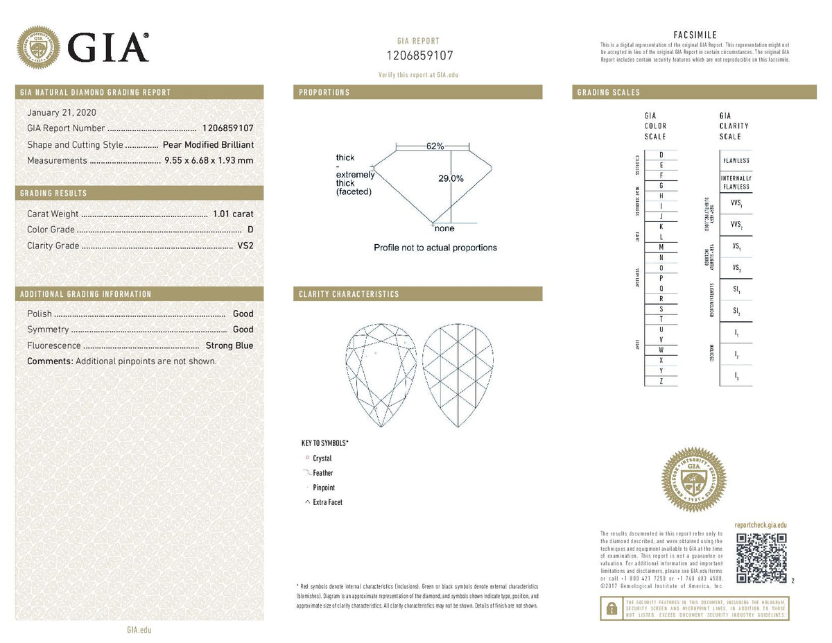 1.01ct | D/VS2 Pear Shape Rose Cut Diamond (GIA) - Modern Rustic Diamond