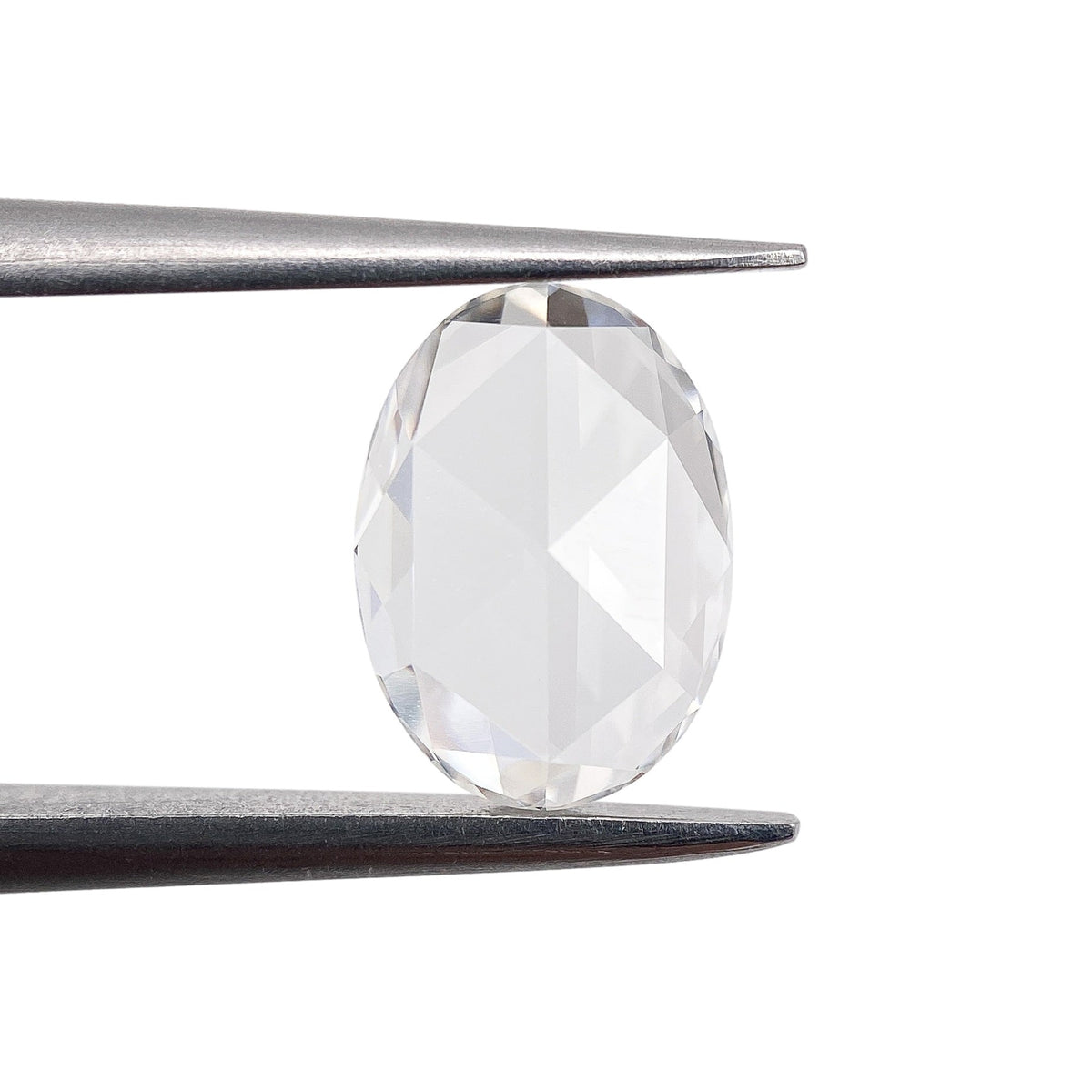 1.01ct | F/VS2 Oval Shape Rose Cut Diamond (GIA)-Modern Rustic Diamond