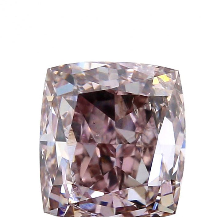 1.01ct | Fancy Brownish Pink/ Cushion Shape Brilliant Cut Diamond (GIA) - Modern Rustic Diamond