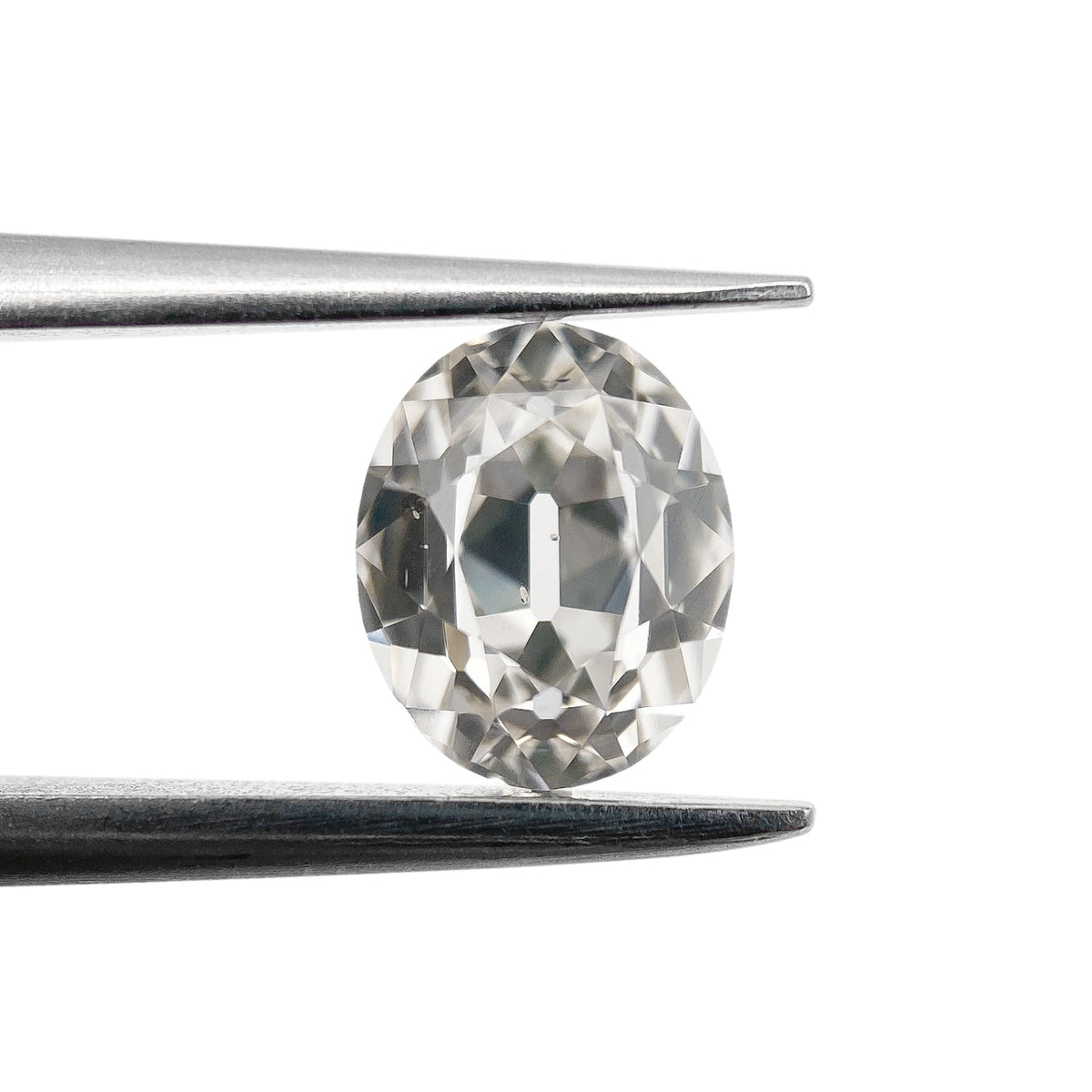 1.01ct | I-J/SI Oval Shape Old Mine Cut Diamond - Modern Rustic Diamond