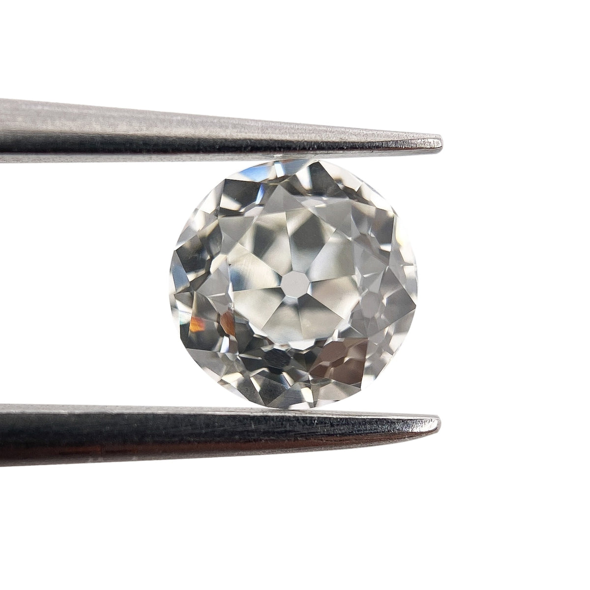 1.01ct | I/VS2 Round Shape Old European Cut Diamond (GIA) - Modern Rustic Diamond
