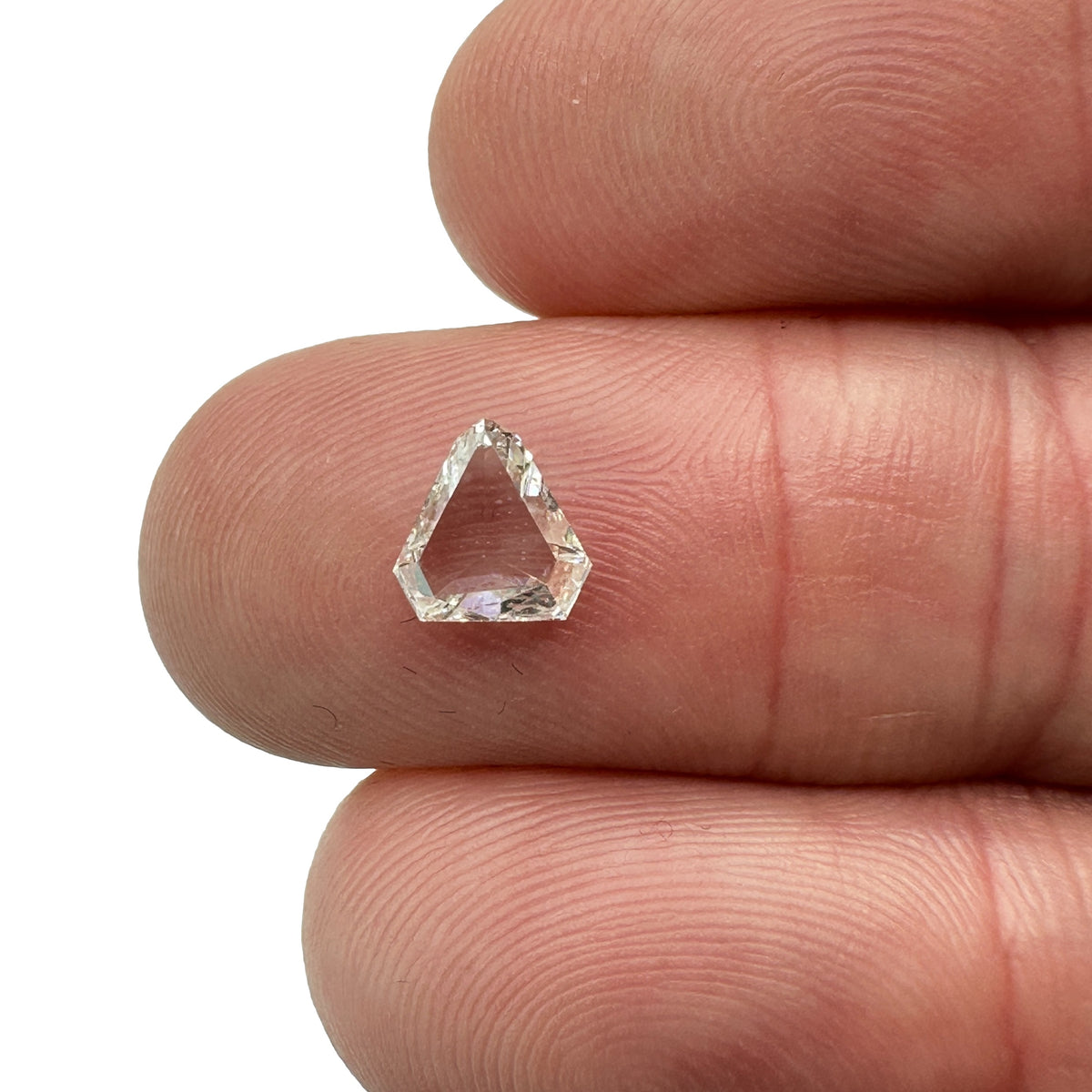 1.01ct | I/VS2 Shield Shape Rose Cut Diamond (GIA) - Modern Rustic Diamond
