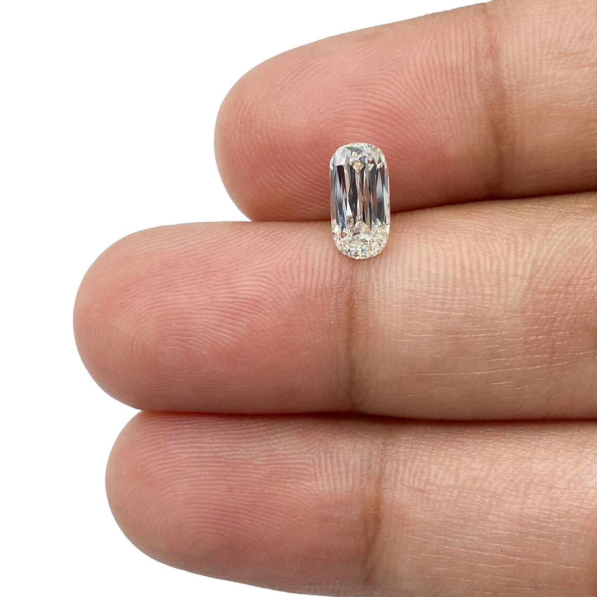 1.01ct | J/SI2 Cushion Shape Brilliant Cut Diamond (GIA) - Modern Rustic Diamond