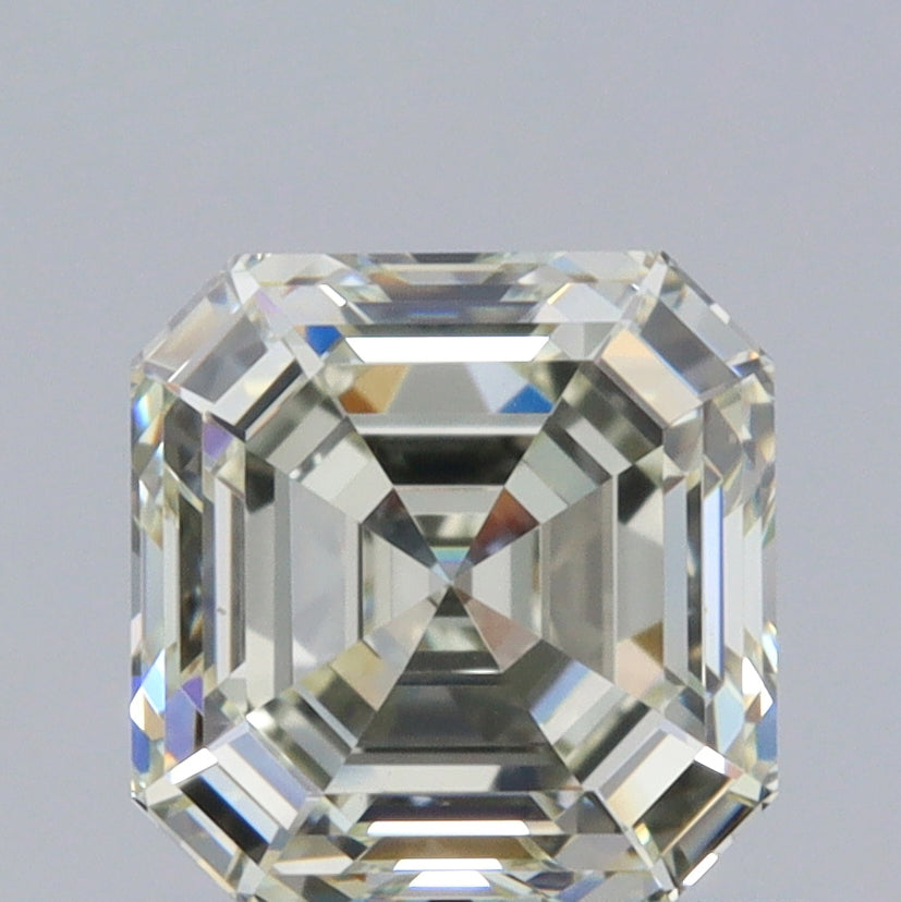 1.01ct | Light Color VVS Asscher Shape Step Cut Diamond - Modern Rustic Diamond