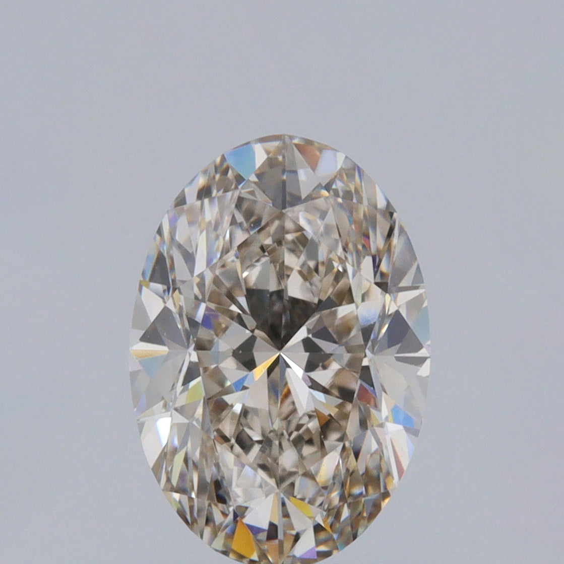 1.01ct | M/VS1 Oval Shape Brilliant Cut Diamond (GIA) - Modern Rustic Diamond