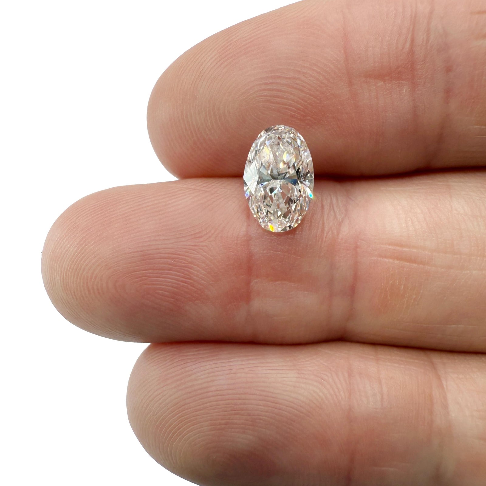 1.01ct | N/VVS1 Oval Shape Brilliant Cut Diamond (GIA) - Modern Rustic Diamond