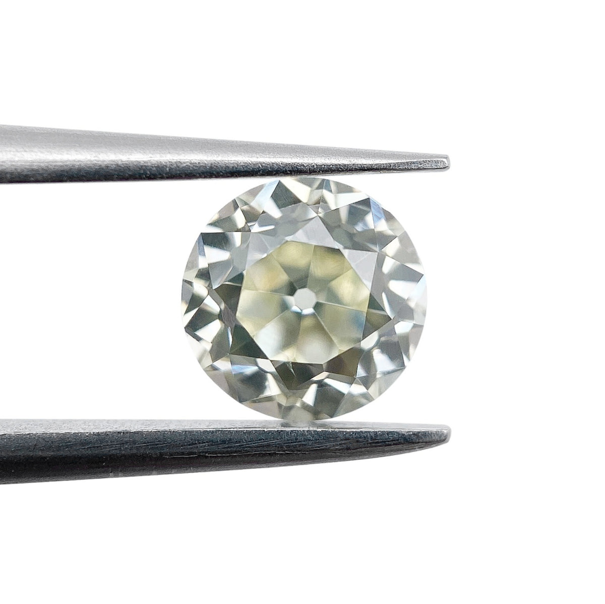 1.01ct | Light Color VS Round Shape Old European Cut Diamond - Modern Rustic Diamond