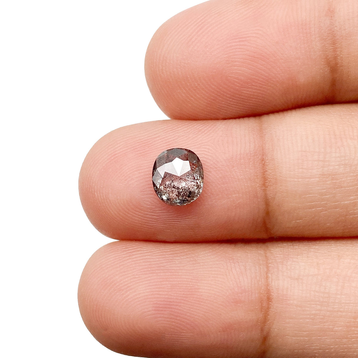 1.01ct | Rustic Cushion Shape Rose Cut Diamond - Modern Rustic Diamond
