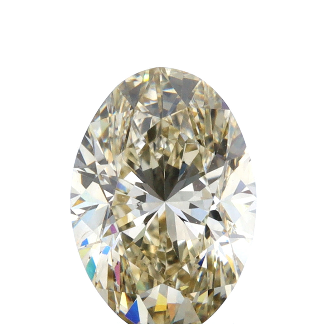 1.01ct | Champagne VS Oval Shape Brilliant Cut Diamond - Modern Rustic Diamond