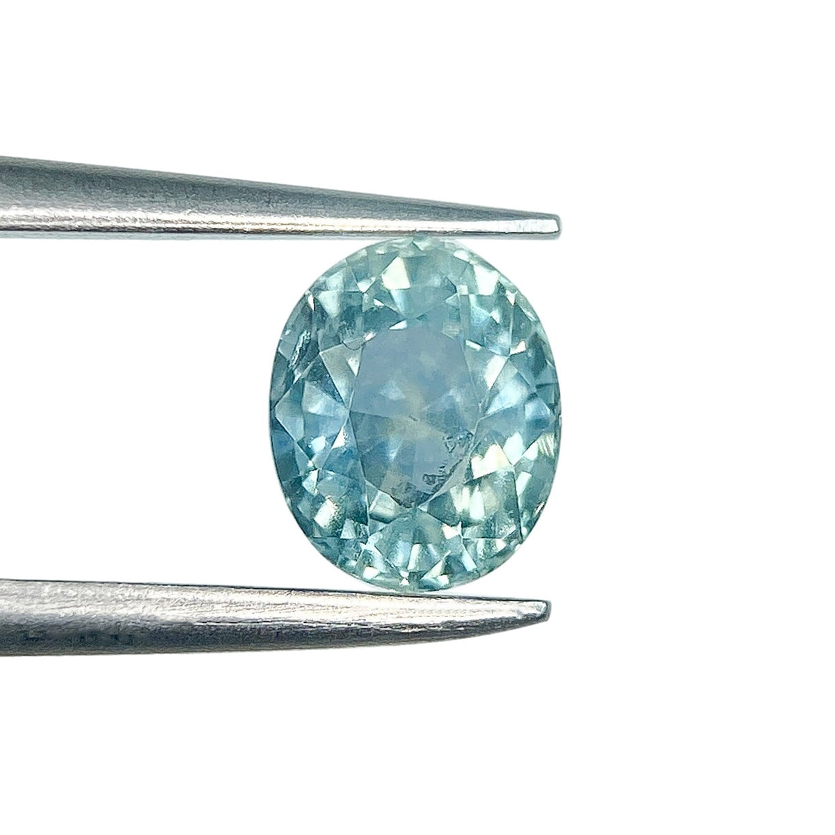 1.02ct | Brilliant Cut Oval Shape Blue Montana Sapphire-Modern Rustic Diamond