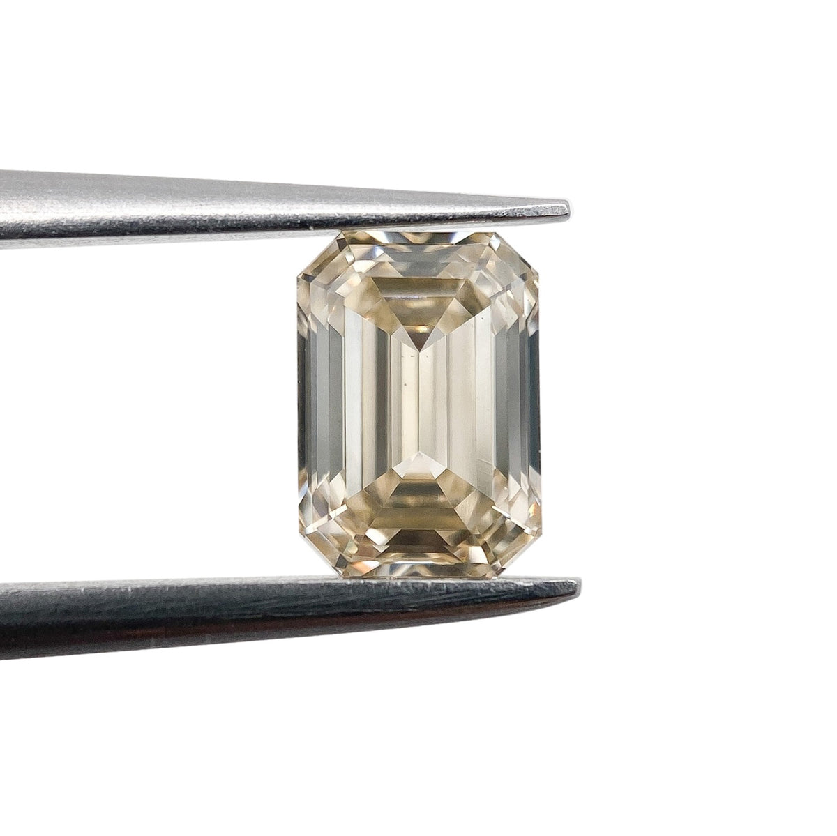1.02ct | Champagne VS Emerald Shape Step Cut Diamond - Modern Rustic Diamond