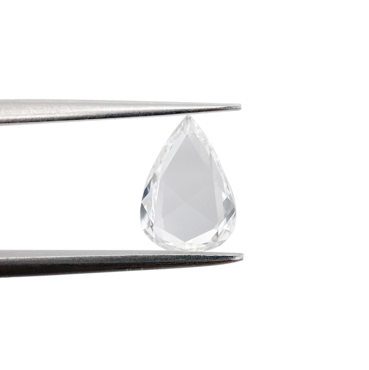 1.02ct | D/VS1 Pear Shape Rose Cut Diamond (GIA) - Modern Rustic Diamond