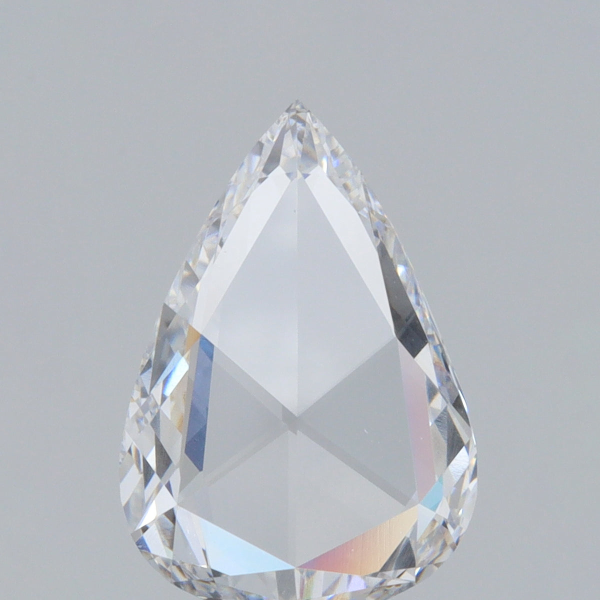 1.02ct | D/VS1 Pear Shape Rose Cut Diamond (GIA) - Modern Rustic Diamond