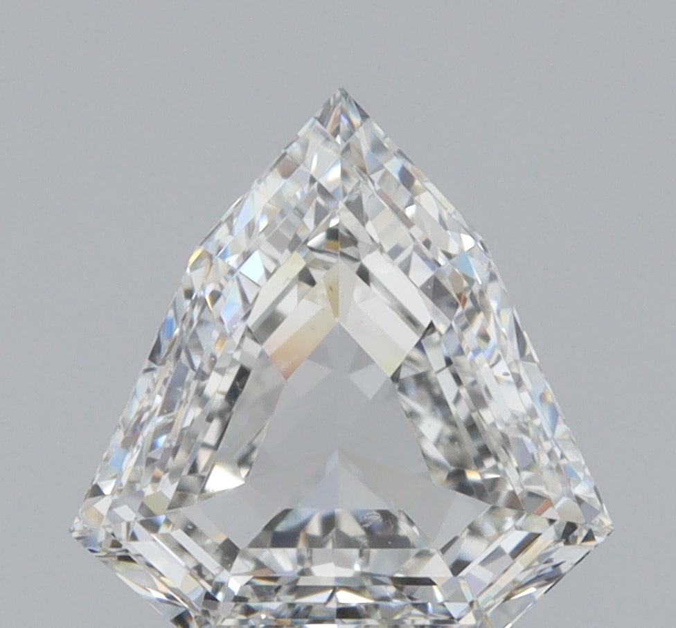 1.02ct | I/VVS2 Shield Shape Step Cut Diamond (GIA) - Modern Rustic Diamond