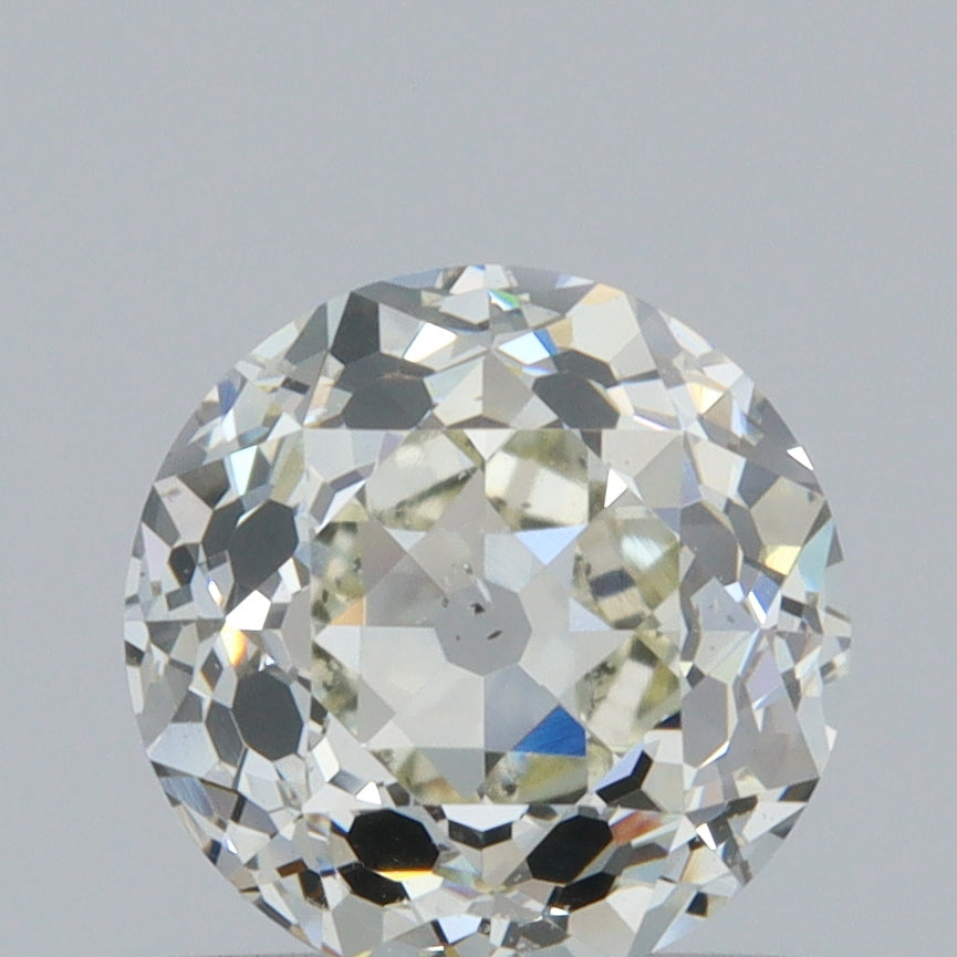 1.02ct | K/SI1 Round Shape Vintage Old European Cut Diamond (IGI) - Modern Rustic Diamond
