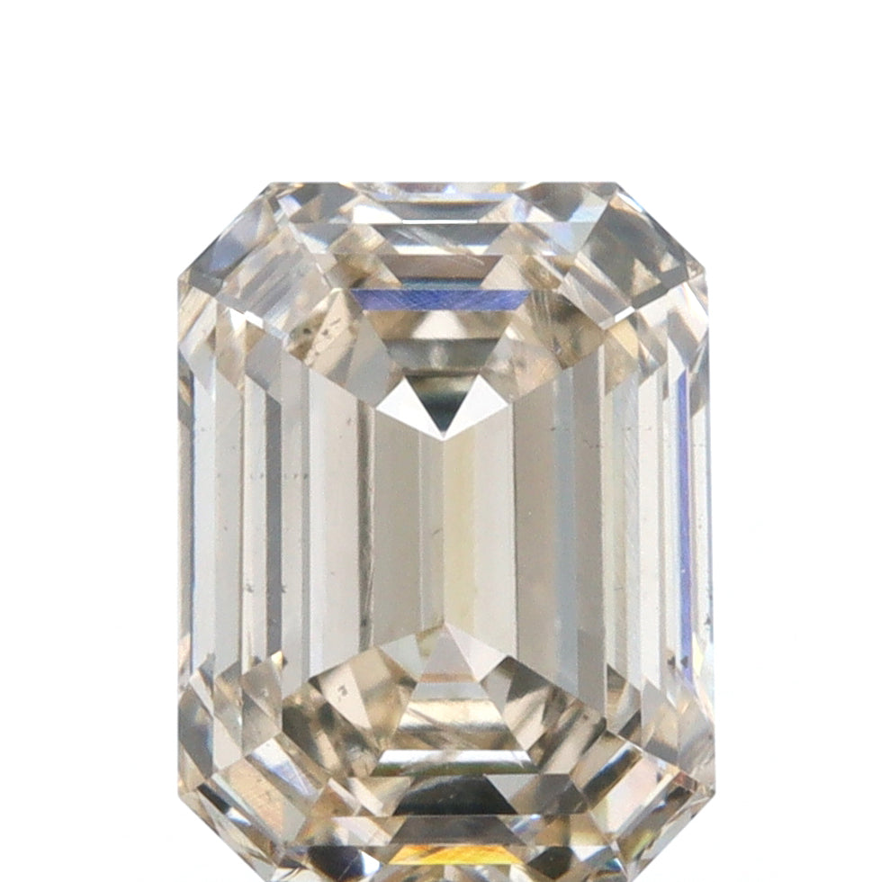 1.02ct | O-P/SI2 Emerald Shape Step Cut Diamond (GIA) - Modern Rustic Diamond