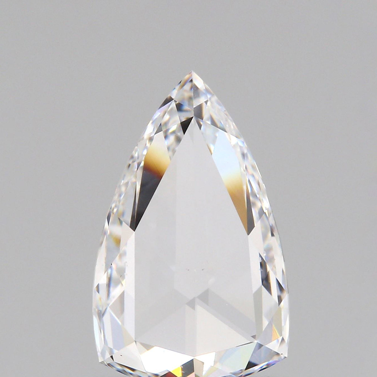 1.03ct | D/SI1 Pear Shape Rose Cut Diamond (GIA) - Modern Rustic Diamond