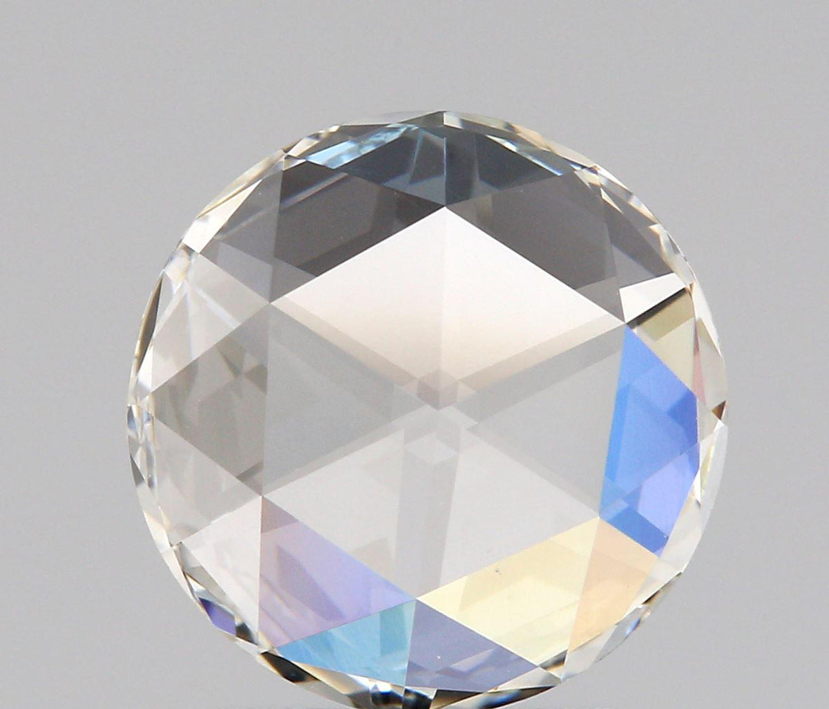 1.03ct | G/VVS2 Round Shape Rose Cut Diamond-Modern Rustic Diamond