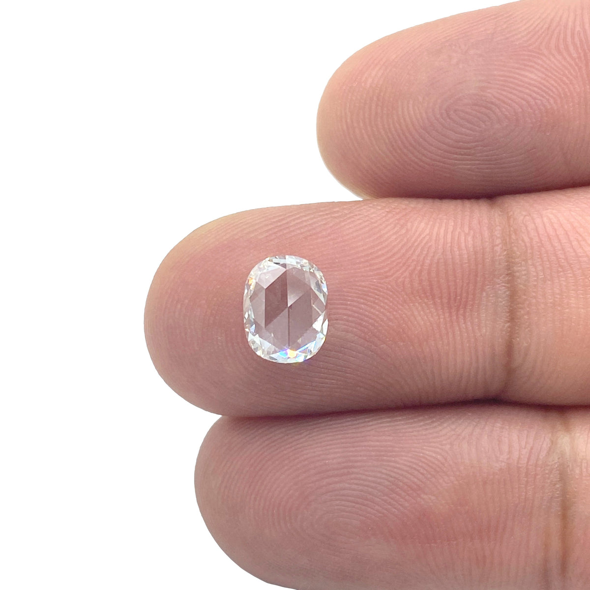 1.03ct | H/VS2 Cushion Shape Rose Cut Diamond (GIA) - Modern Rustic Diamond