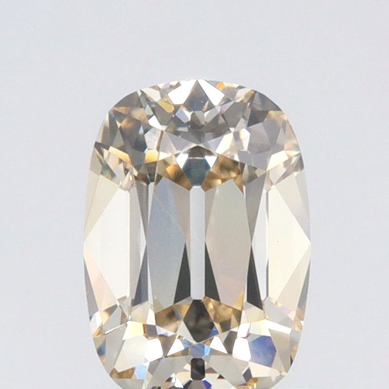 1.03ct | S-T/VS2 Cushion Shape Old Mine Cut Diamond (GIA) - Modern Rustic Diamond