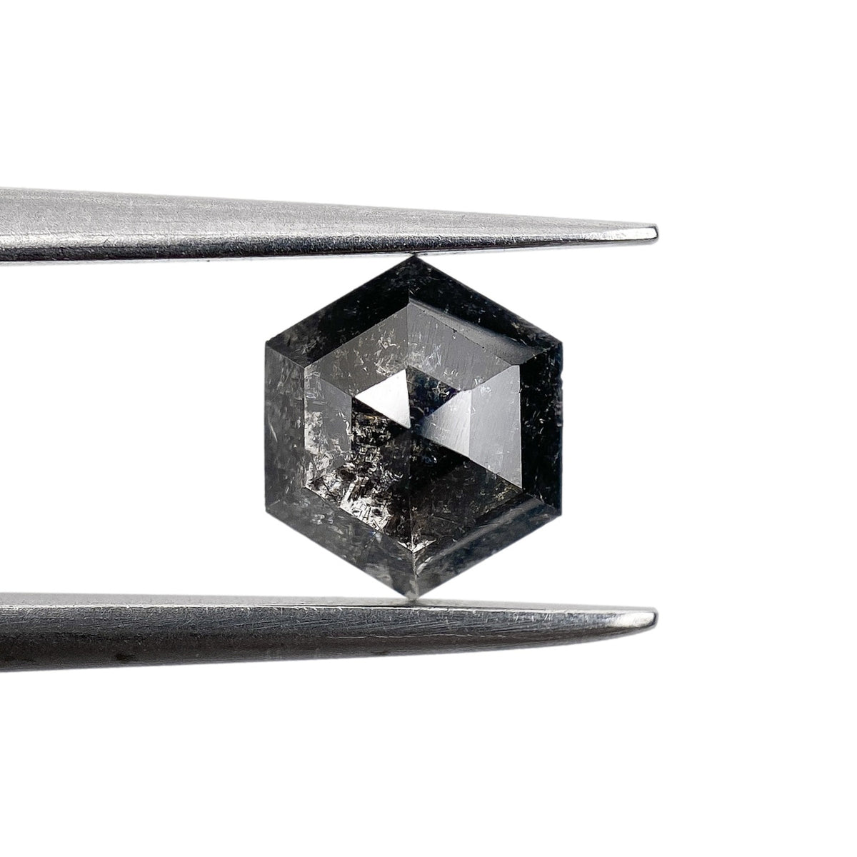 1.03ct | Rustic  Hexagon Shape Rose Cut Diamond - Modern Rustic Diamond