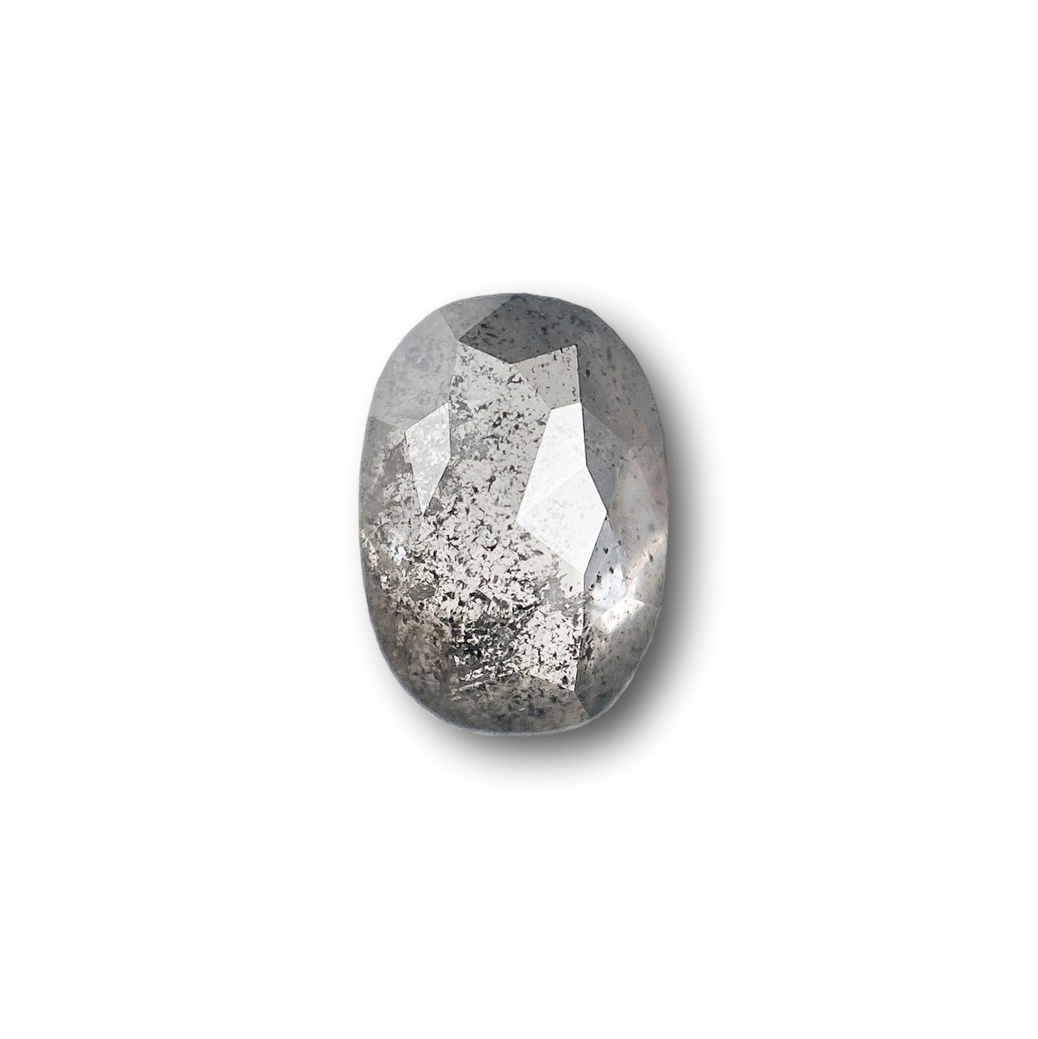 1.03ct | Rustic Oval Shape Rose Cut Diamond - Modern Rustic Diamond